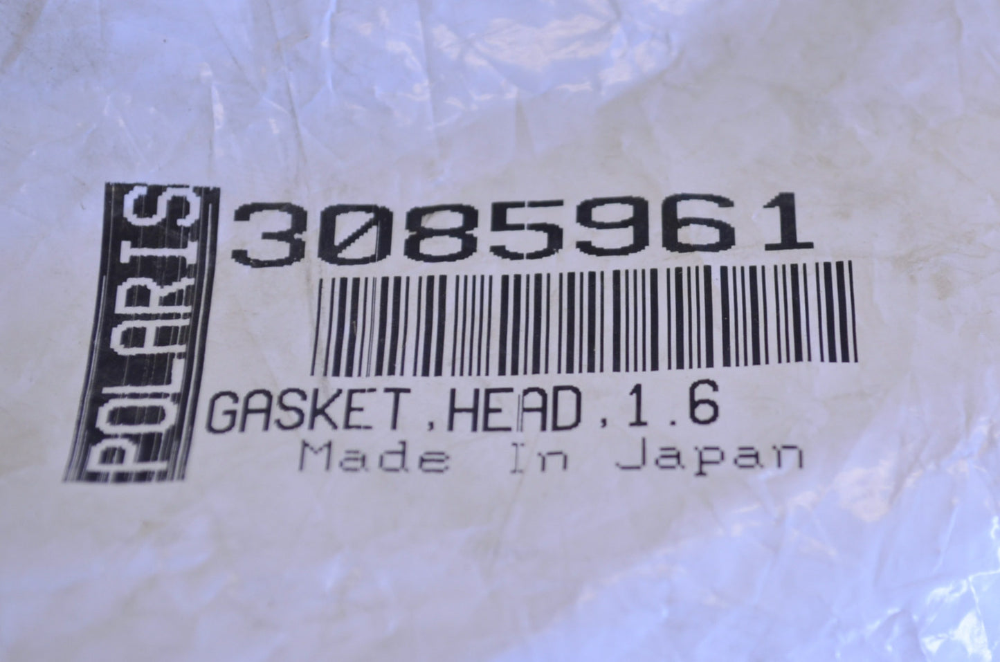 New OEM Polaris Head Gasket 1.6 NOS