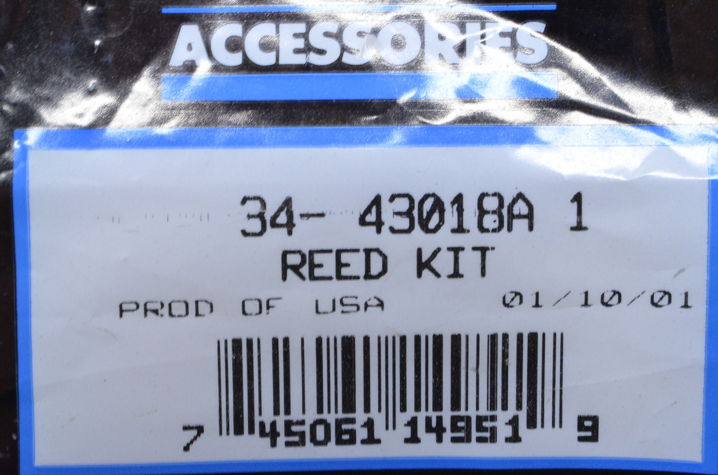 OEM Mercury 34-43018A Reed Kit NOS