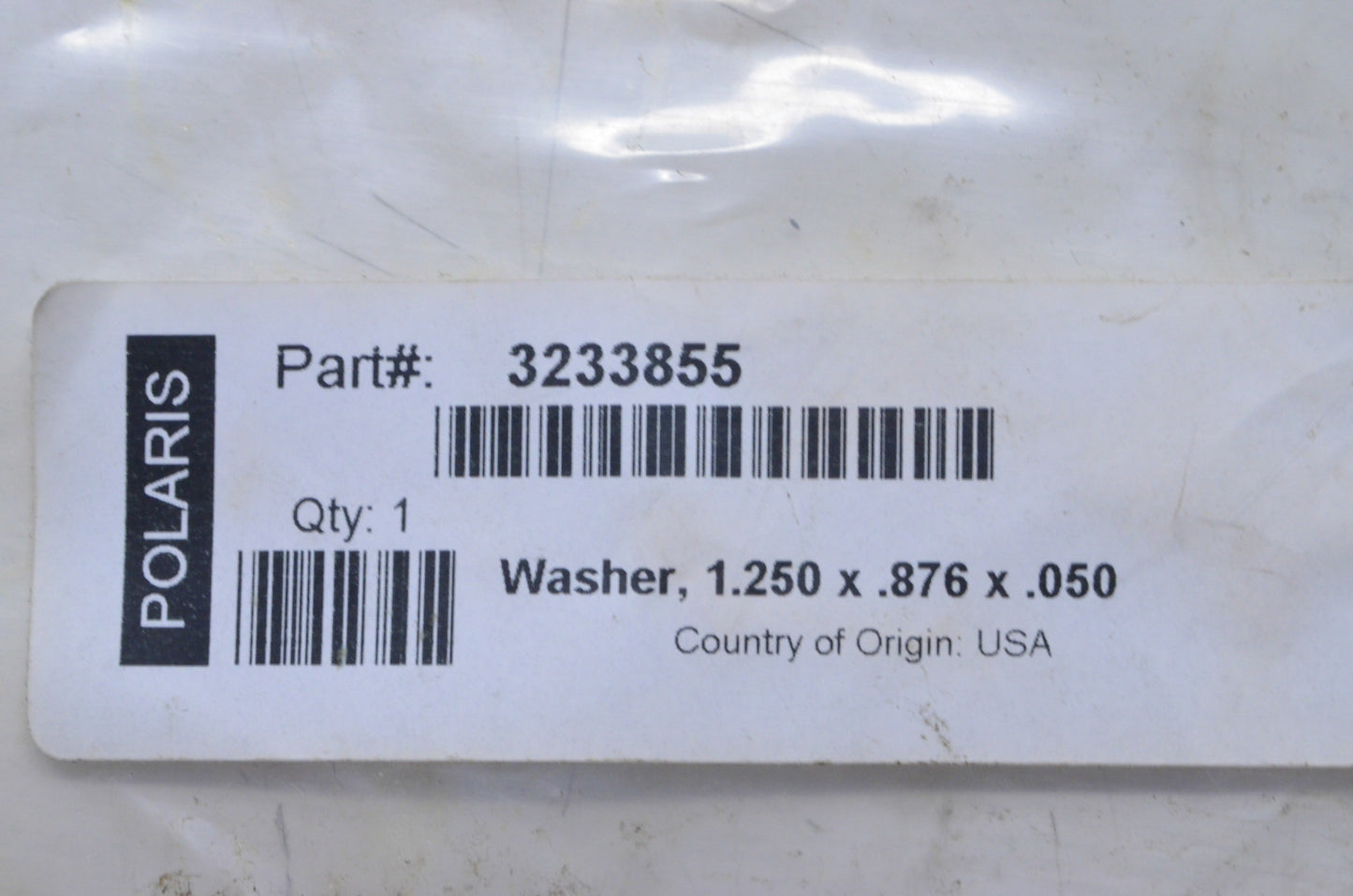 OEM Polaris 3233855 Washer NOS