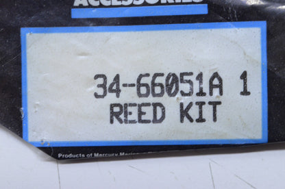 OEM Mercury 34-66051A Reed Kit NOS