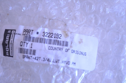 New OEM Polaris 42 Tooth Sprocket NOS