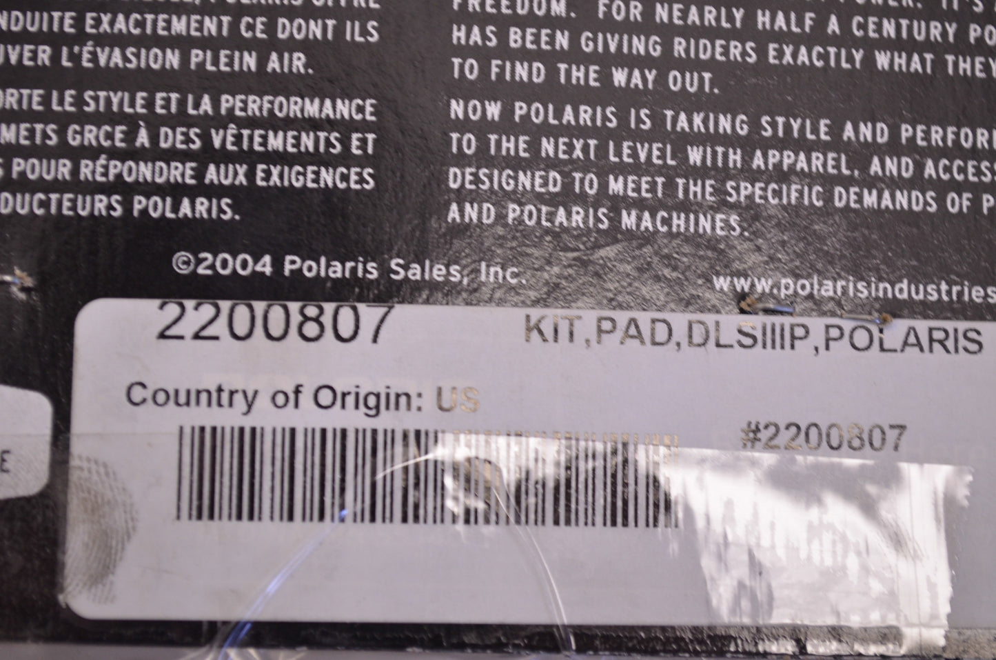 Brake Pad Kit NOS