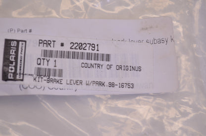 New OEM Polaris Brake Lever Kit NOS