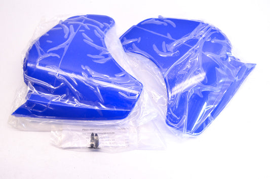 OEM Polaris 2875096-499 Side Shield Kit Supersonic Blue NOS