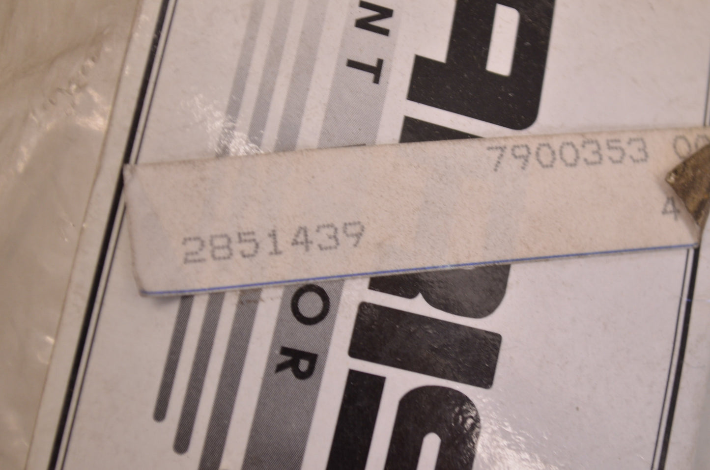 OEM Polaris 2851439 Helmet Shield NOS