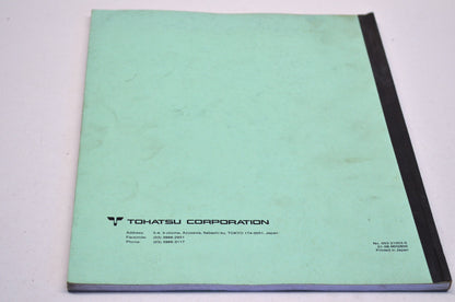 OEM Tohatsu Outboard Service Manual 4-Stroke 25 30