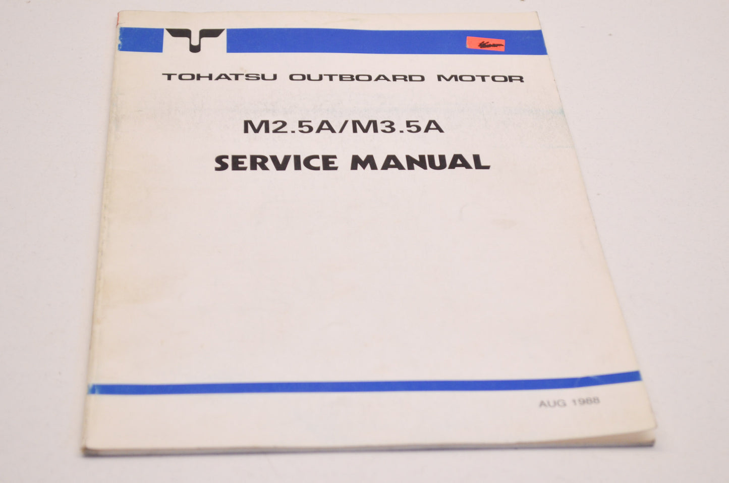 OEM Tohatsu Outboard Motor Service Manual M2.5A/M3.5A
