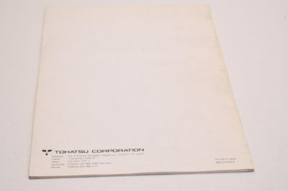 OEM Tohatsu Outboard Motor Service Manual M2.5A/M3.5A