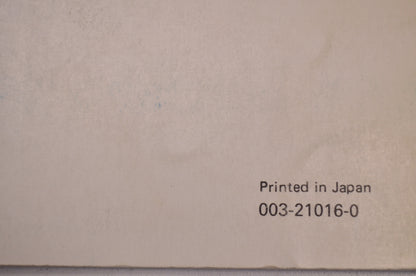 OEM Tohatsu Outboard Motor Service Manual M2.5A/M3.5A