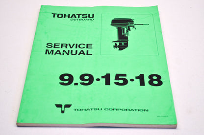 New OEM Tohatsu Outboard Service Manual 9.9, 15, 18 NOS
