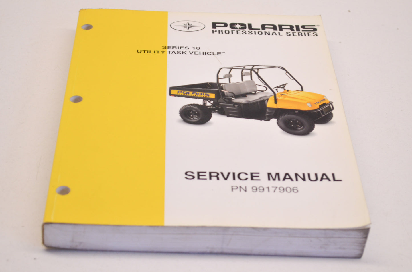 New OEM Polaris Series 10 UTV Service Manual NOS