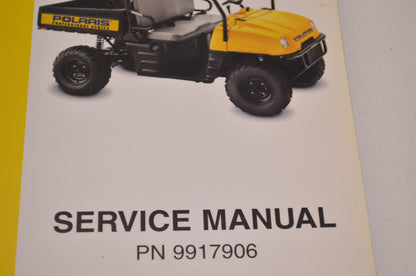 New OEM Polaris Series 10 UTV Service Manual NOS