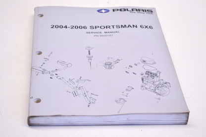 OEM Polaris 9920167 Service Manual 06 Sportsman 6X6
