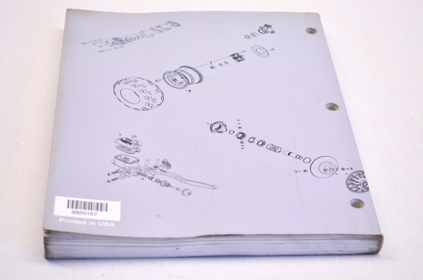 OEM Polaris 9920167 Service Manual 06 Sportsman 6X6