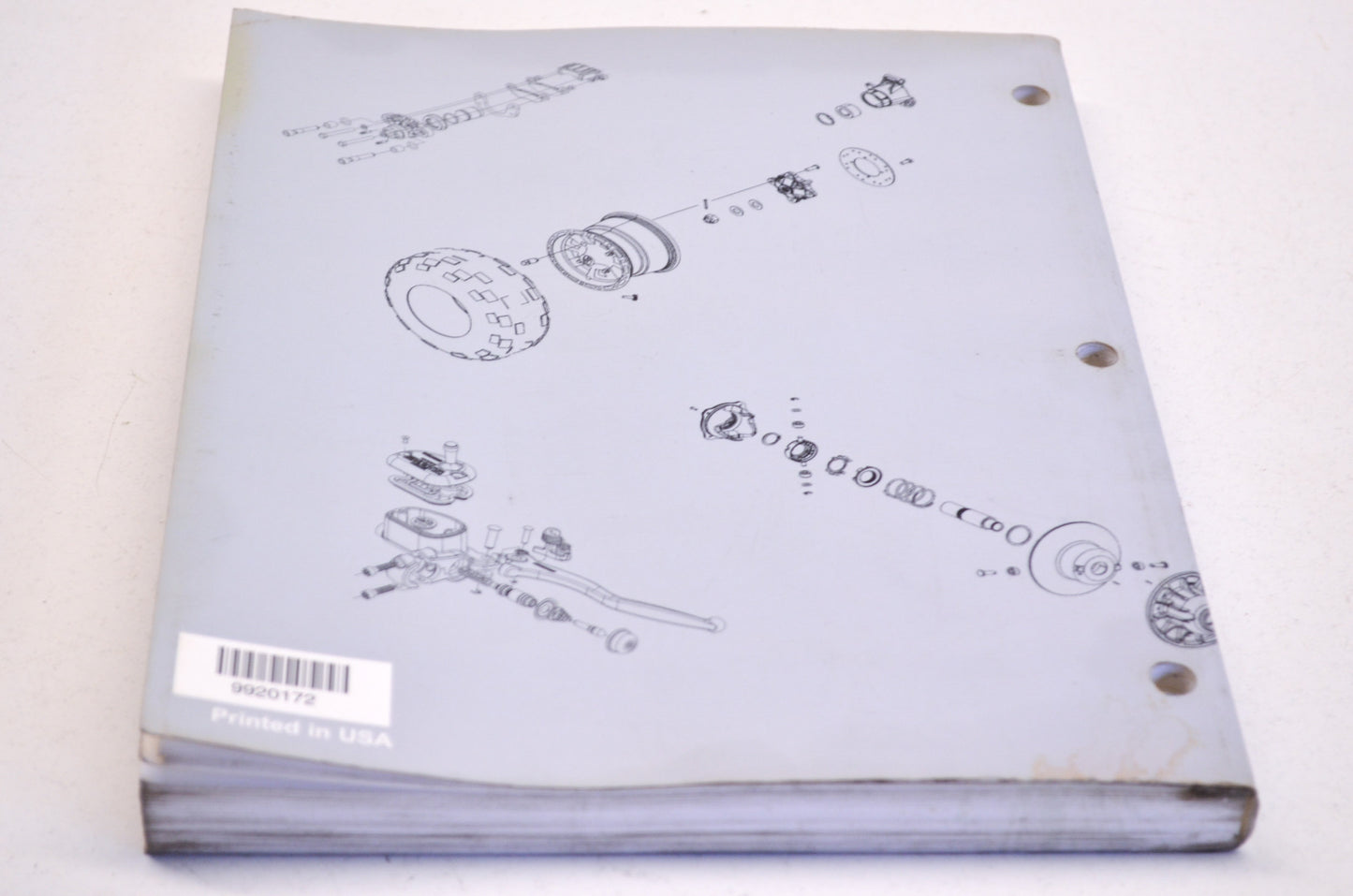 OEM Polaris 9920172 Service Manual 06 Magnum 330 4X4