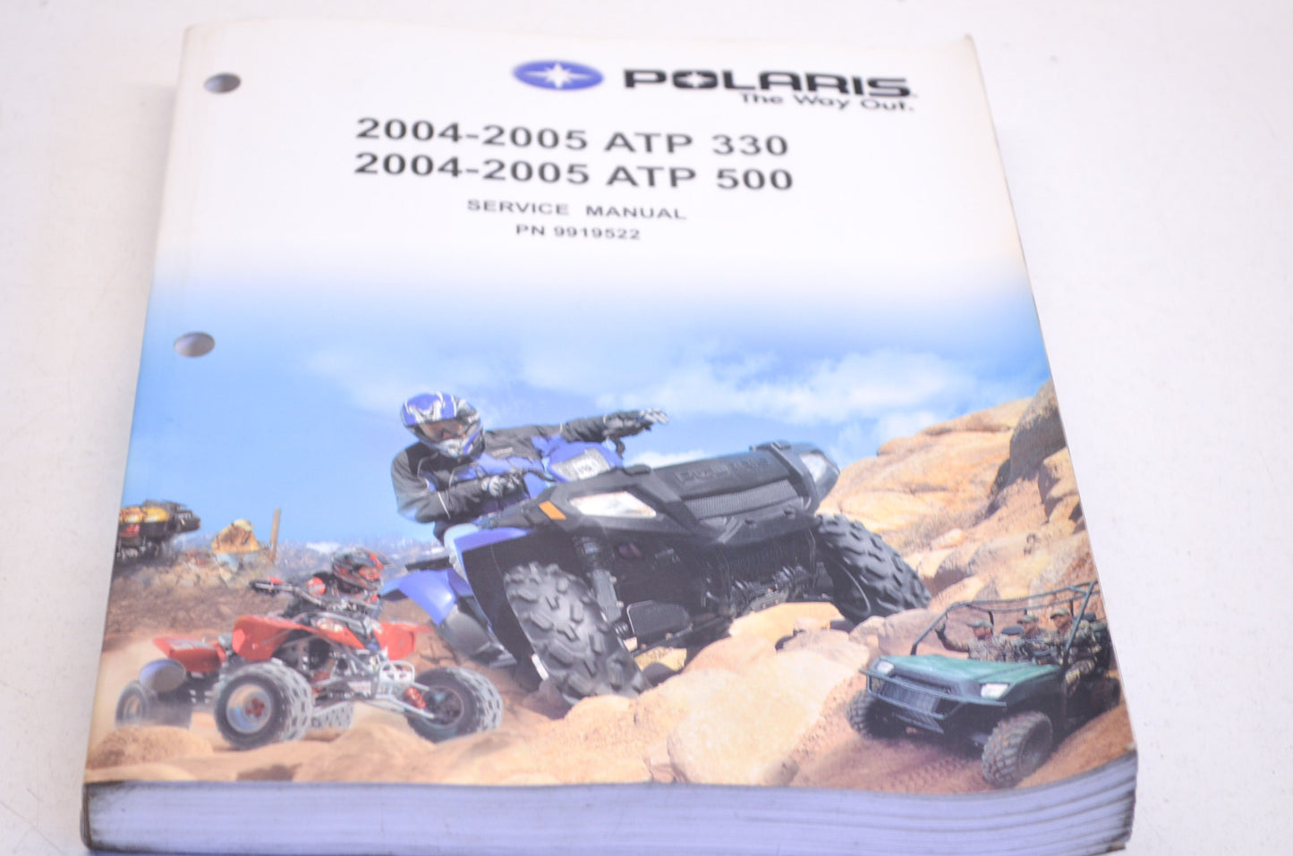 OEM Polaris 9919522 Service Manual 04-05 ATP 330/500 NOS
