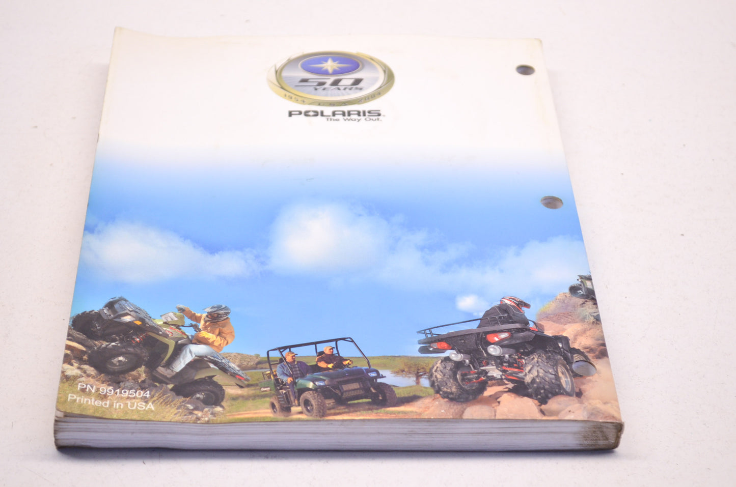 OEM Polaris 9919504 Service Manual 06 Sportsman 6X6
