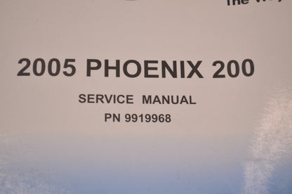 OEM Polaris 9919968 Service Manual 05 Phoenix 200