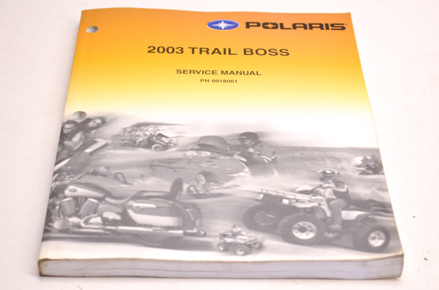 OEM Polaris 9918061 Service Manual 03 Trailboss 330
