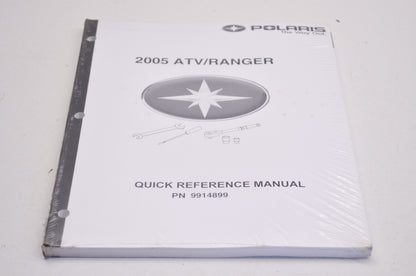 OEM Polaris 9914899 2005 ATV/Ranger Quick Reference Manual NOS