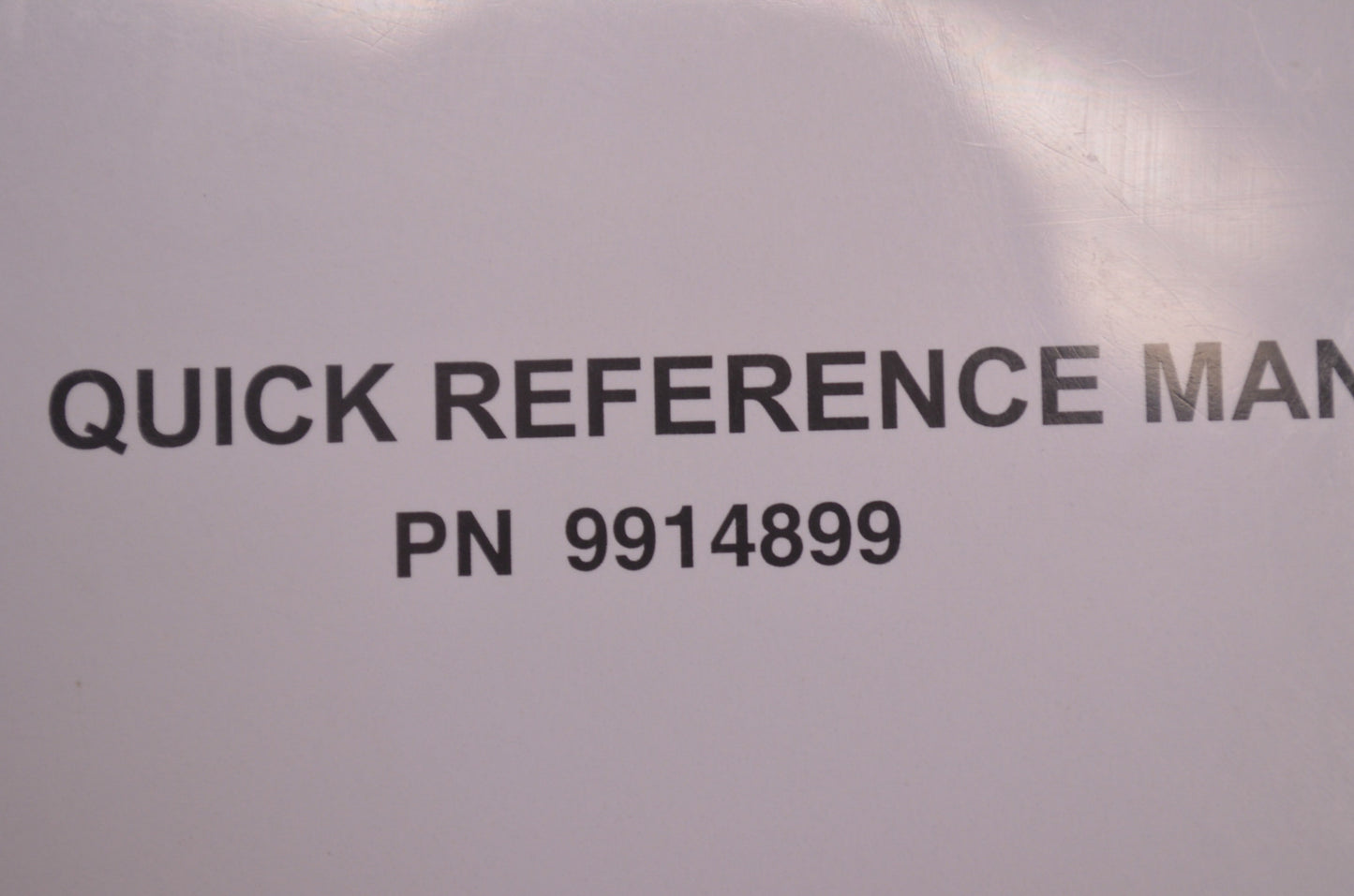 OEM Polaris 9914899 2005 ATV/Ranger Quick Reference Manual NOS
