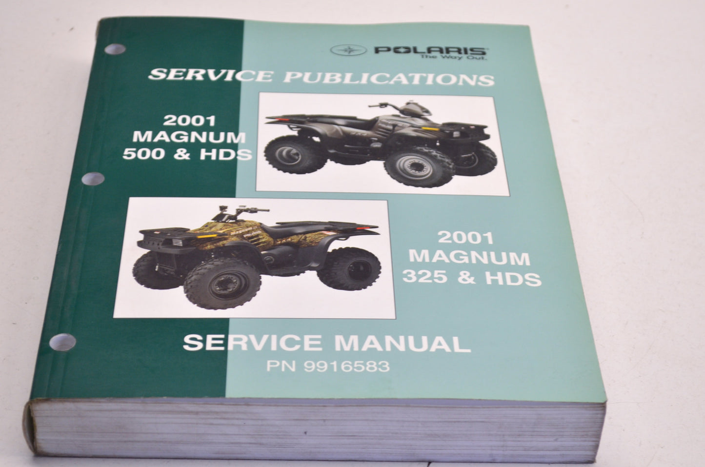 OEM Polaris 2001 Magnum 500/325 Service Manual