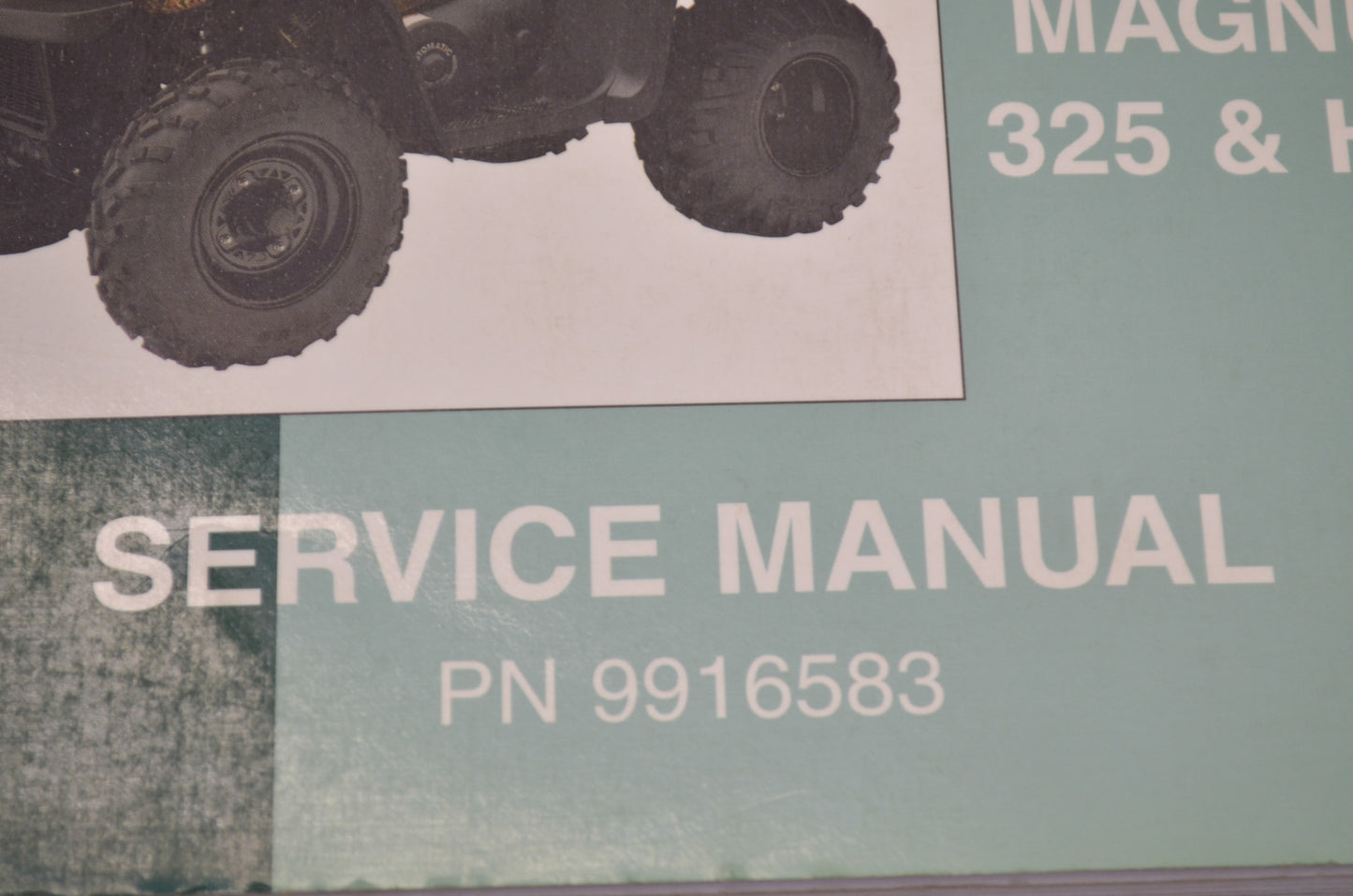 OEM Polaris 2001 Magnum 500/325 Service Manual