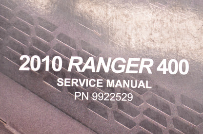 OEM Polaris 9922529 Service Manual 2010 Ranger 400