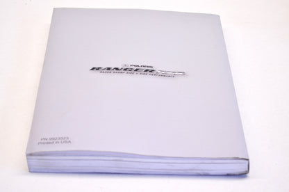OEM Polaris 9923523 Service Manual 12 Ranger RZR 570/INTL