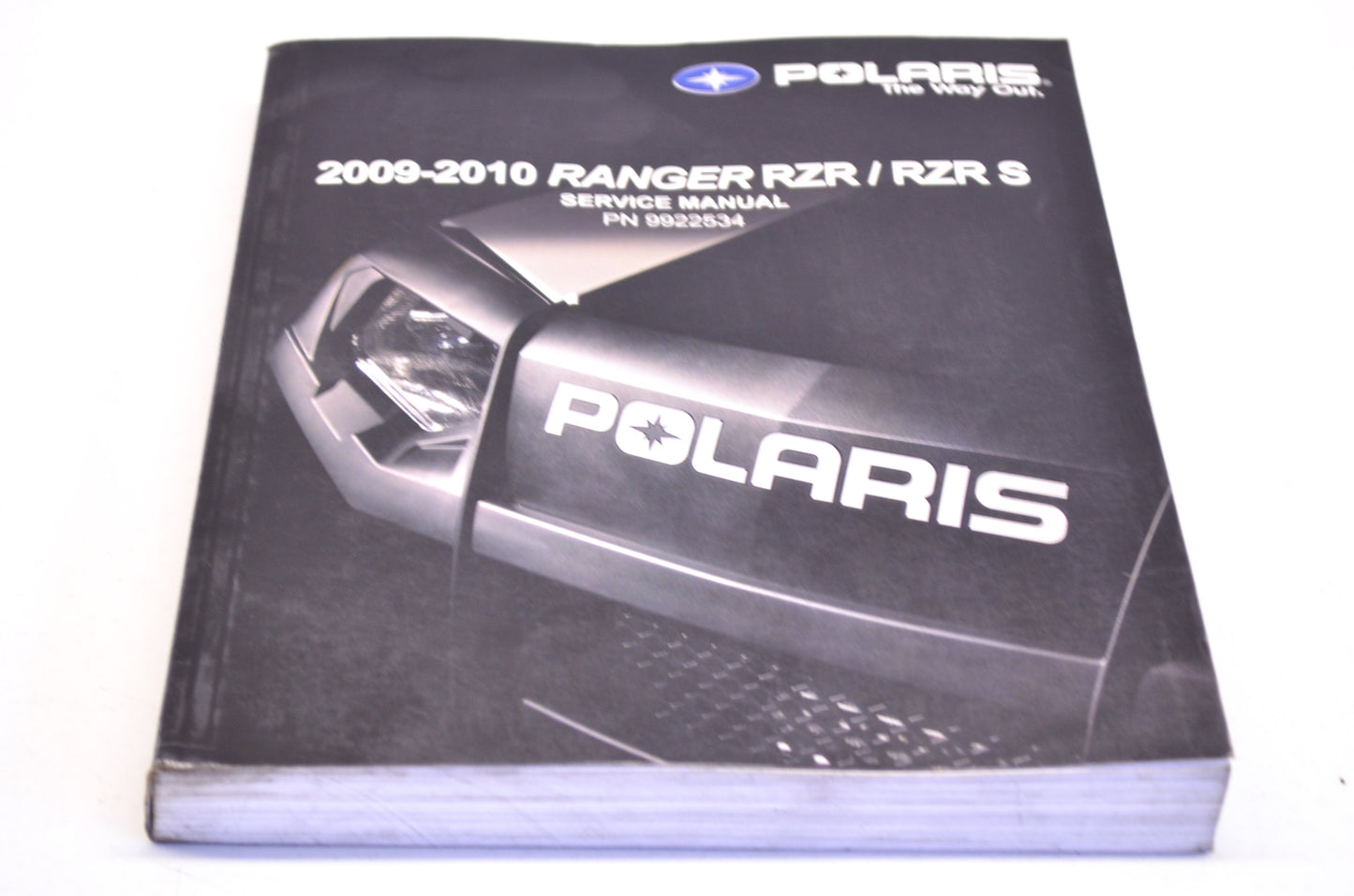 OEM Polaris 9922534 Service Manual 2009-2010 RZR,RZR S,RZR