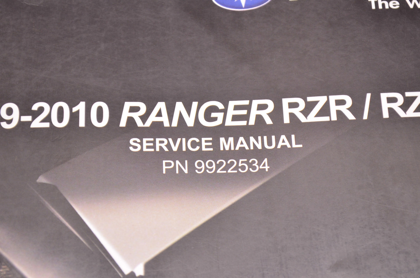 OEM Polaris 9922534 Service Manual 2009-2010 RZR,RZR S,RZR