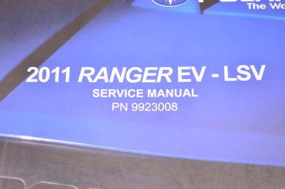 OEM Polaris 9923008 Service Manual 2011 Ranger EV/POLARS LSV NOS