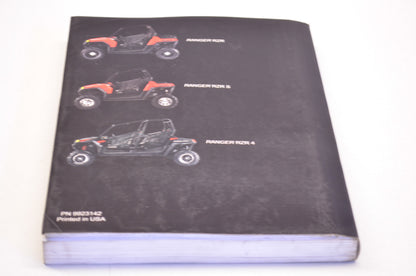 OEM Polaris 9923142 Service Manual 11-12 RZR/RZR S/RZR 4