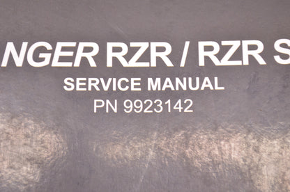 OEM Polaris 9923142 Service Manual 11-12 RZR/RZR S/RZR 4
