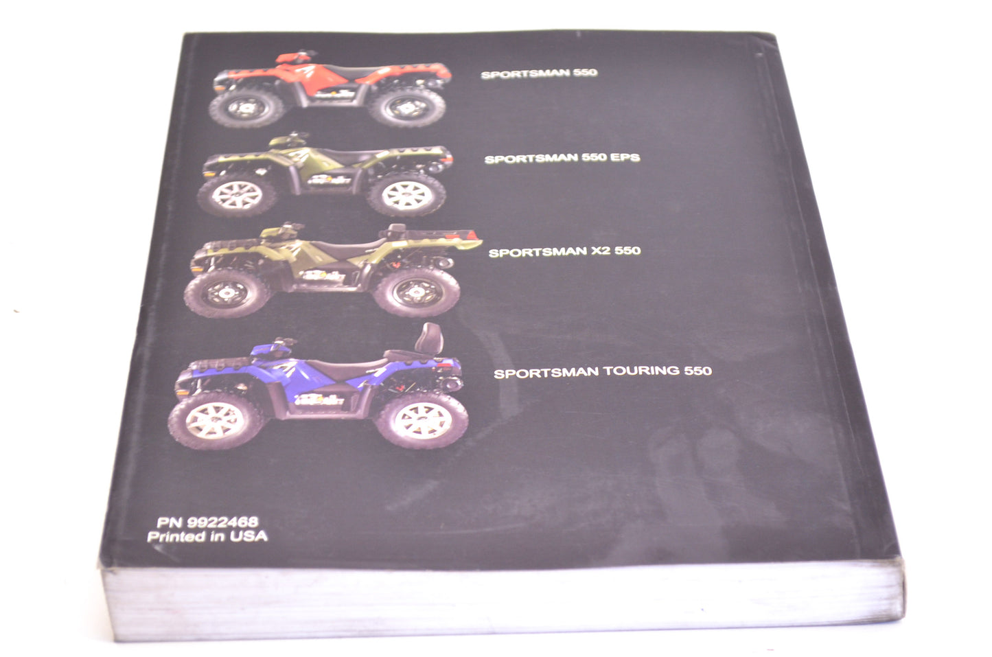 OEM Polaris 9922468 Service Manual 2010 Sportsman 550