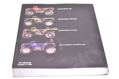 OEM Polaris 9922468 Service Manual 2010 Sportsman 550