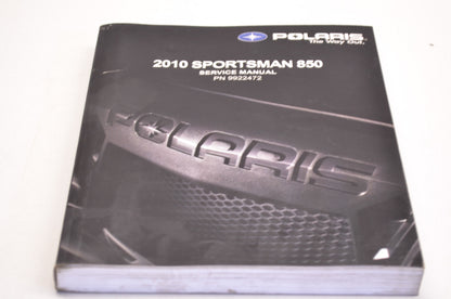 OEM Polaris 9922472 Service Manual 2010 Sportsman 850