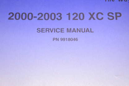 OEM Polaris 9918046 Service Manual 2000-2015 120 Youth