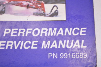 OEM Polaris 9916689 Service Manual 01 Performance,Snow