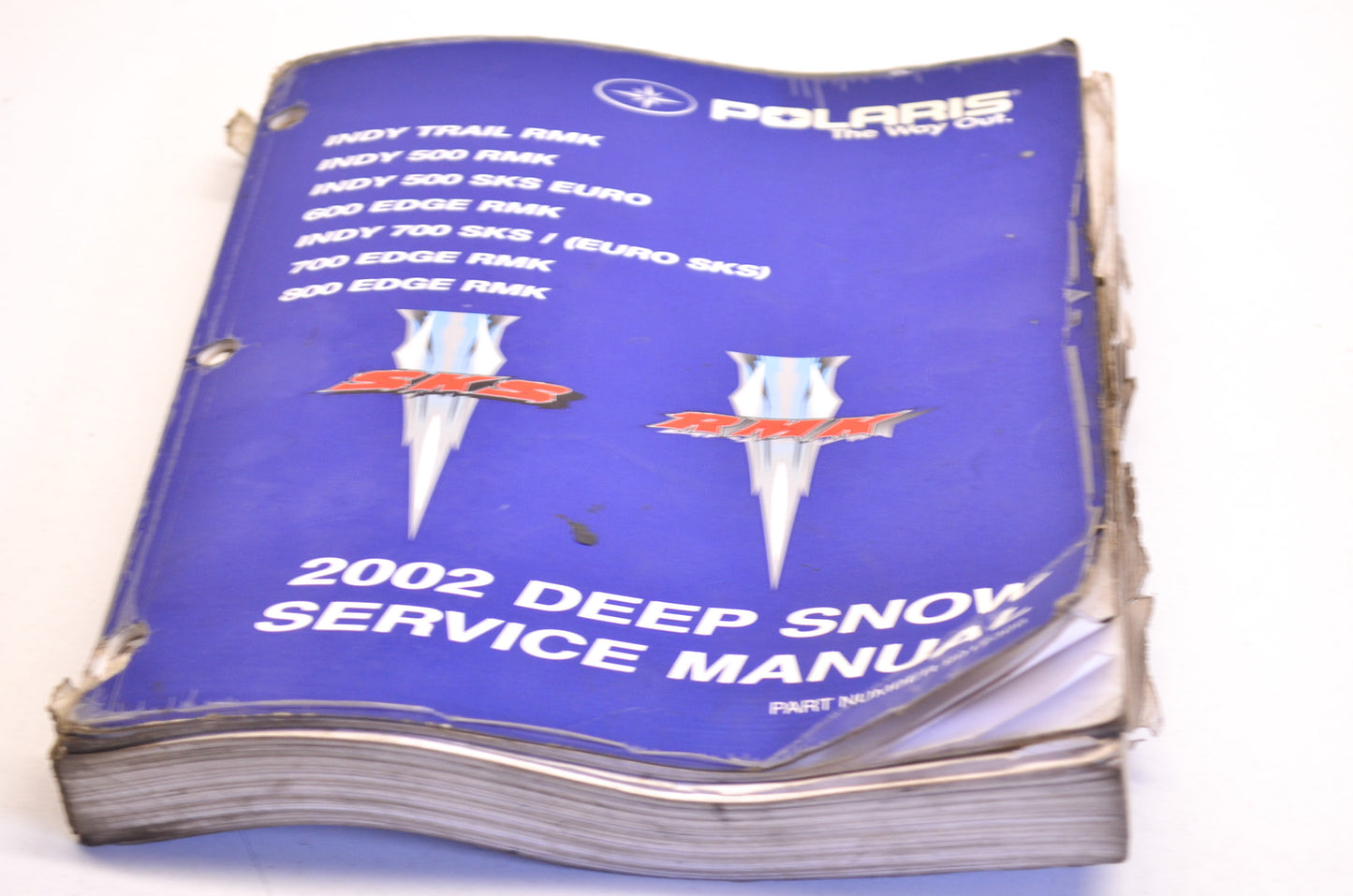OEM Polaris 9917366 Deep Snow Service 02 Snowmobile Manual