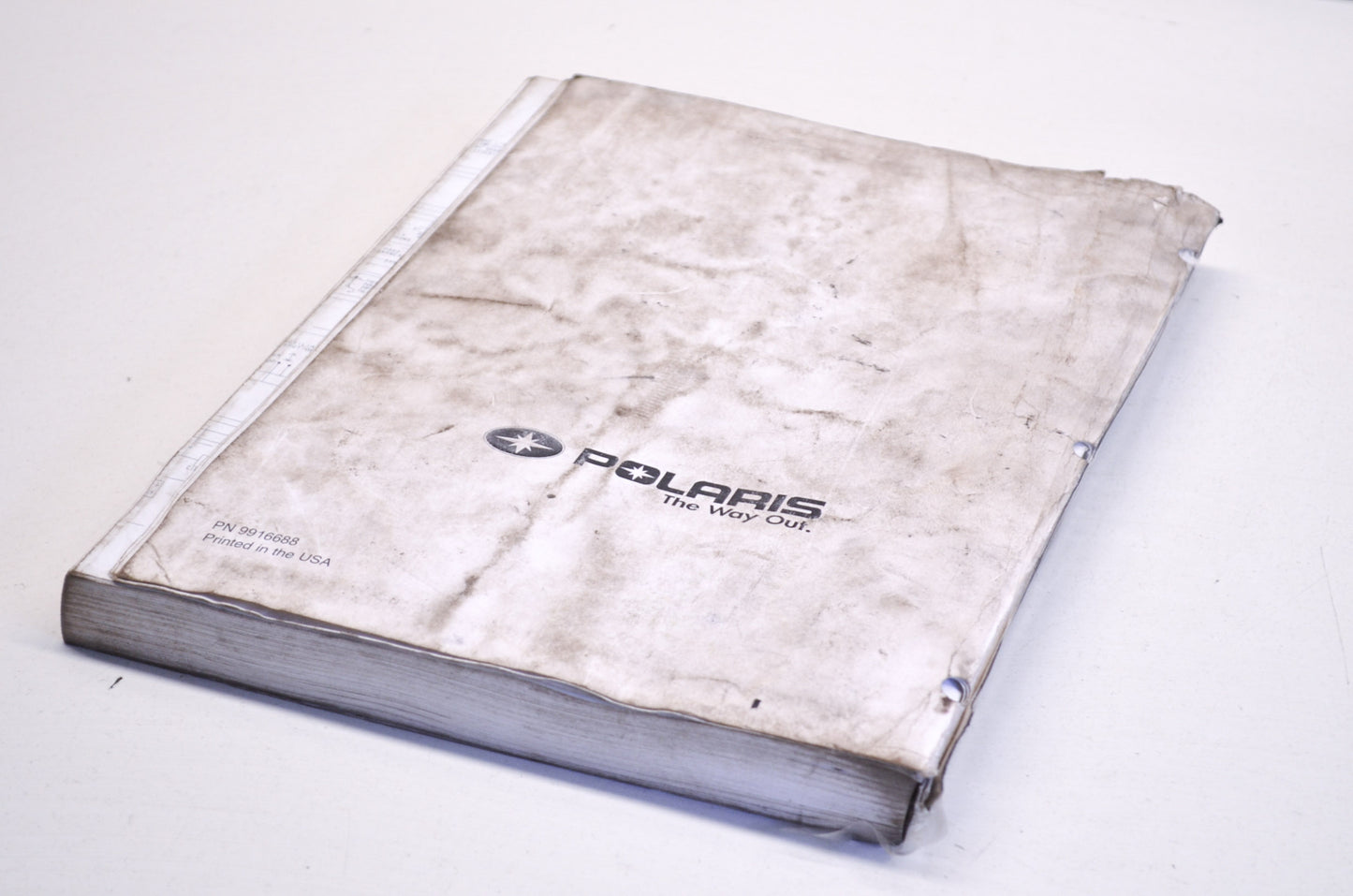 OEM Polaris 9916688 Service Manual 01 Deep Snow,Snow