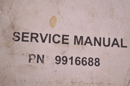 OEM Polaris 9916688 Service Manual 01 Deep Snow,Snow