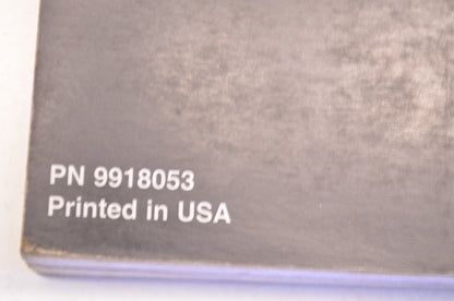OEM Polaris 9918053 High Perf Service 03 Snowmobile Manual