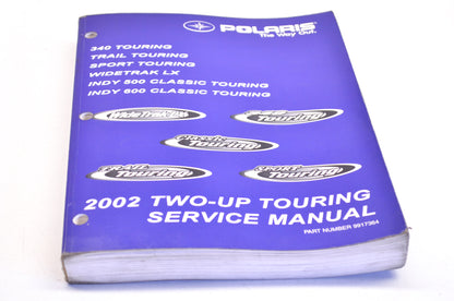 OEM Polaris 2002 Two-UP Touring Service Manual