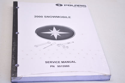 New OEM Polaris 2000 Snowmobile Service Manual NOS