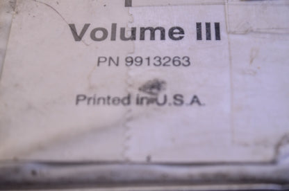 OEM Polaris 9913263 1996-99 Snowmobile Volume III Service Manual