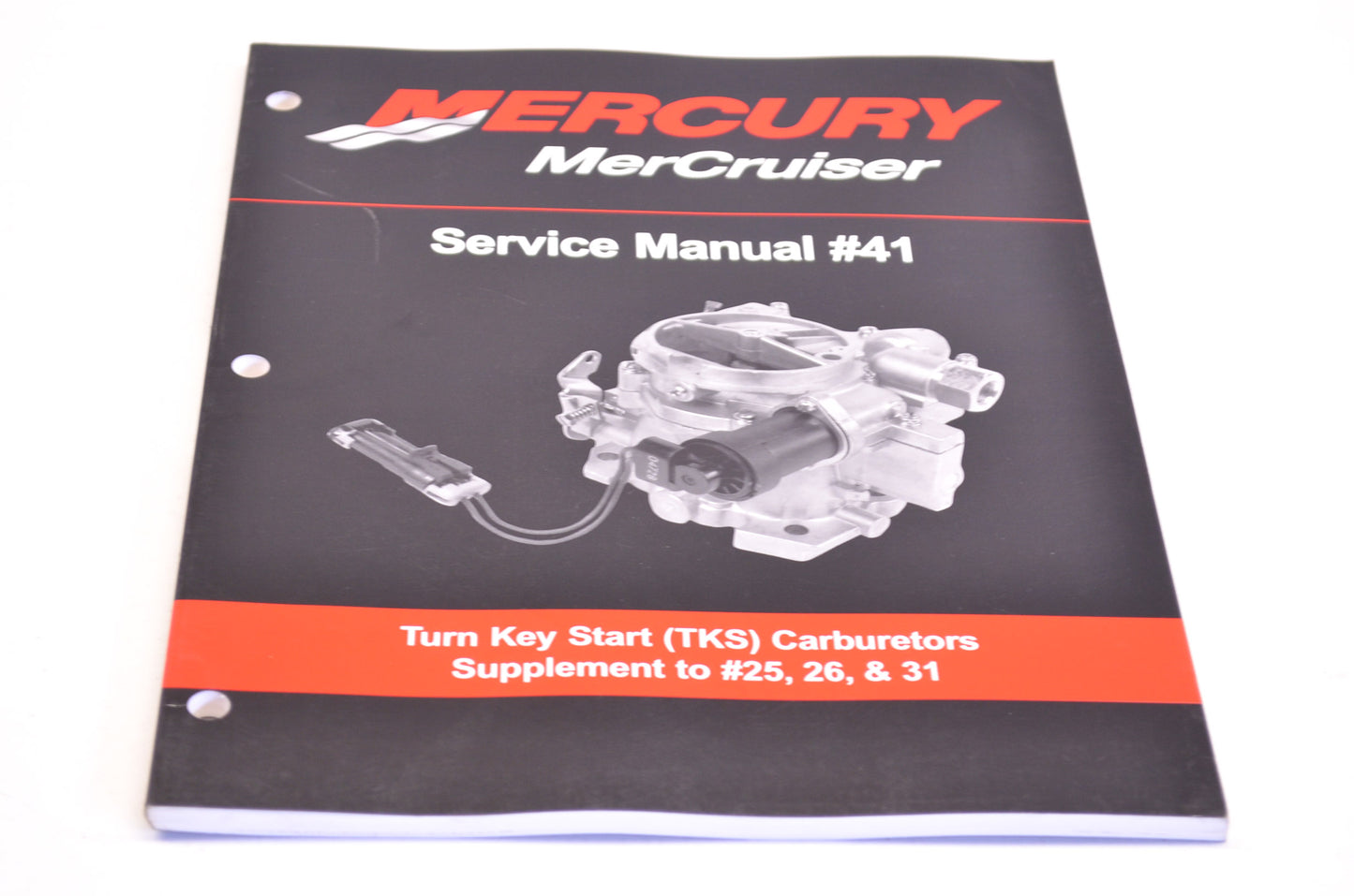 OEM Mercury Mercruiser Service Manual #41 TKS Carburetors