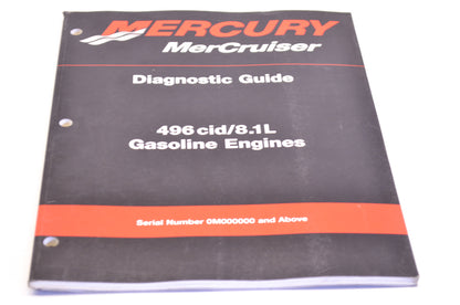 OEM Mercury Mercruiser Diagnostic Guide 496 cid/8.1L Gas Engines