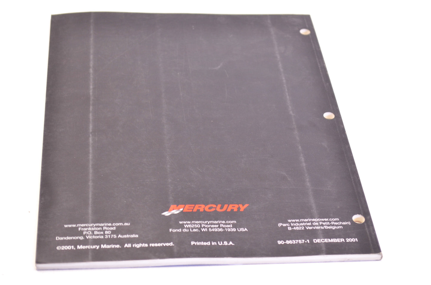 OEM Mercury Mercruiser #33 Service Manual PCM 555 Diagnostics