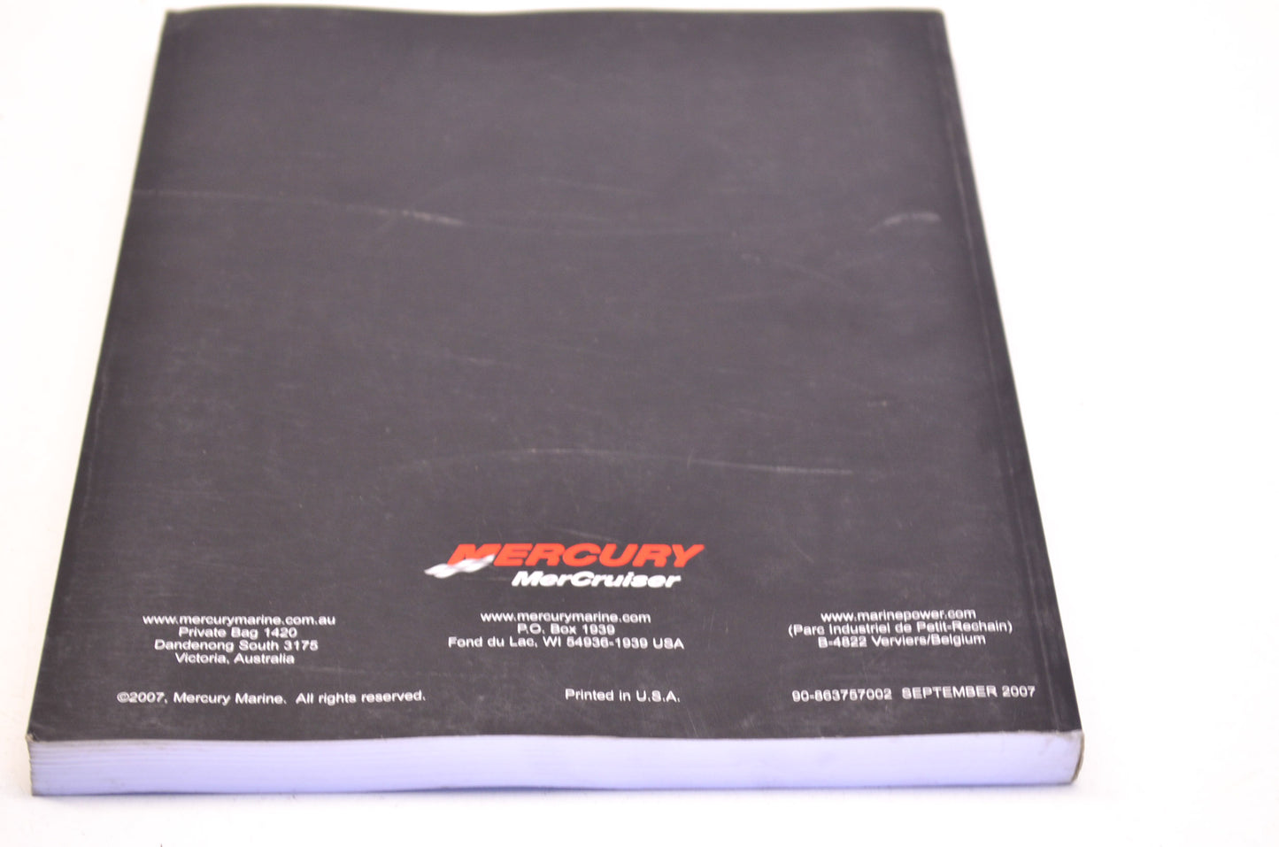 OEM Mercury Mercruiser Service Manual #33 PCM Diagnostics